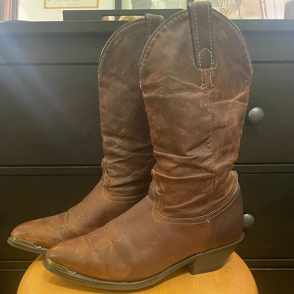 Laredo Leather Boots Womens Size 7.5